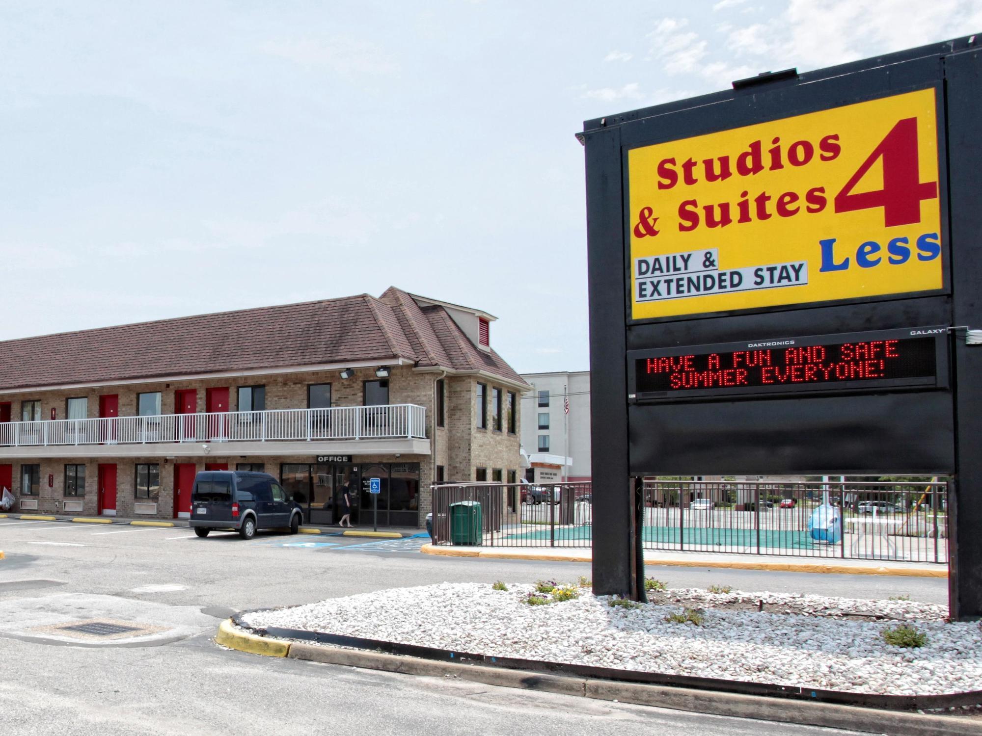 Studios And Suites 4 Less Battlefield Blvd Chesapeake Buitenkant foto